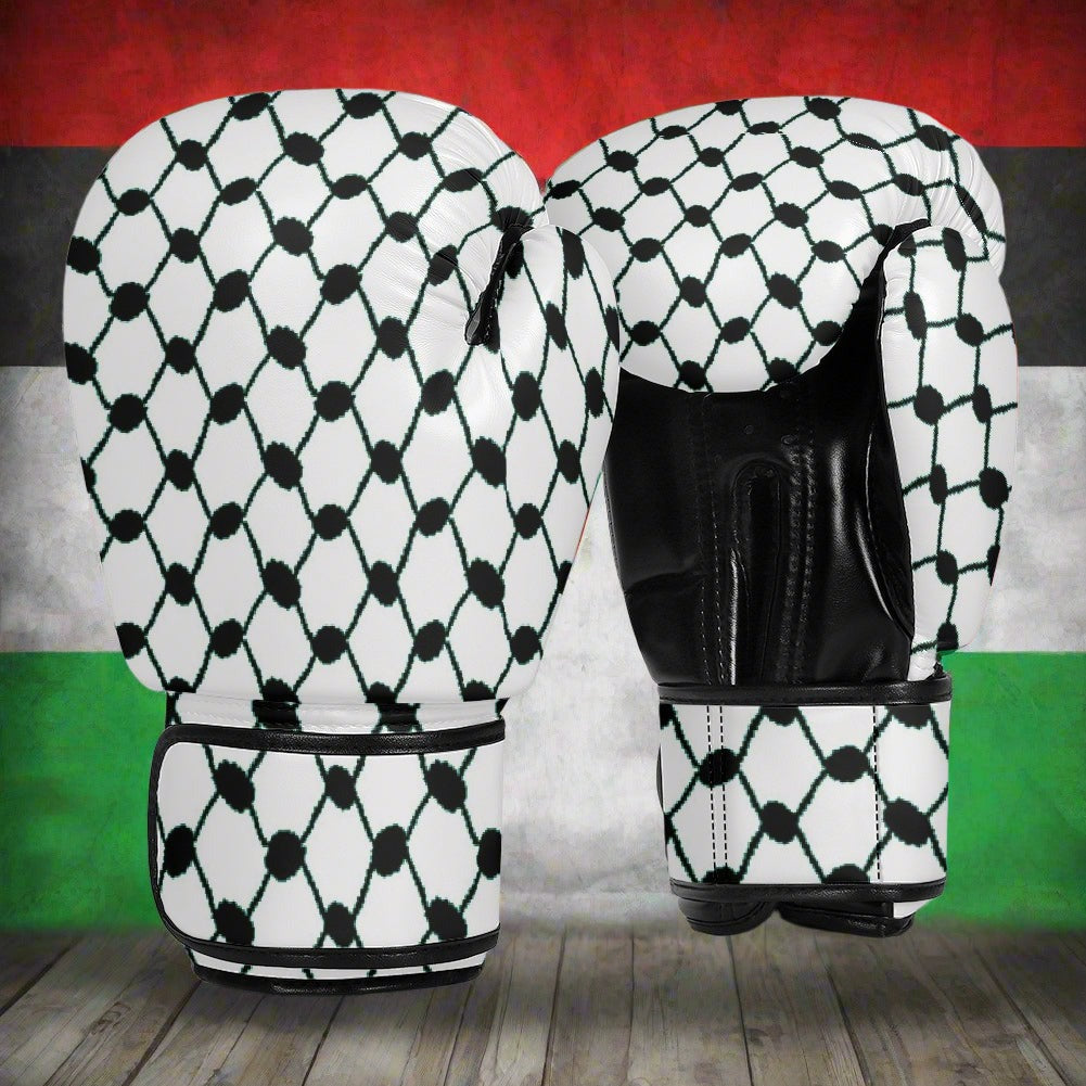 Kuffiyeh Palestinian Boxing gloves