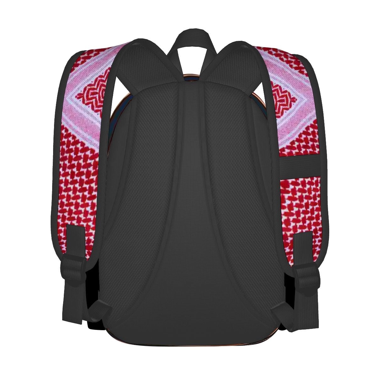 Men نشمي Jordanian World Cup 2026 Large Capacity Oxford Backpack with Cloth Side Pockets