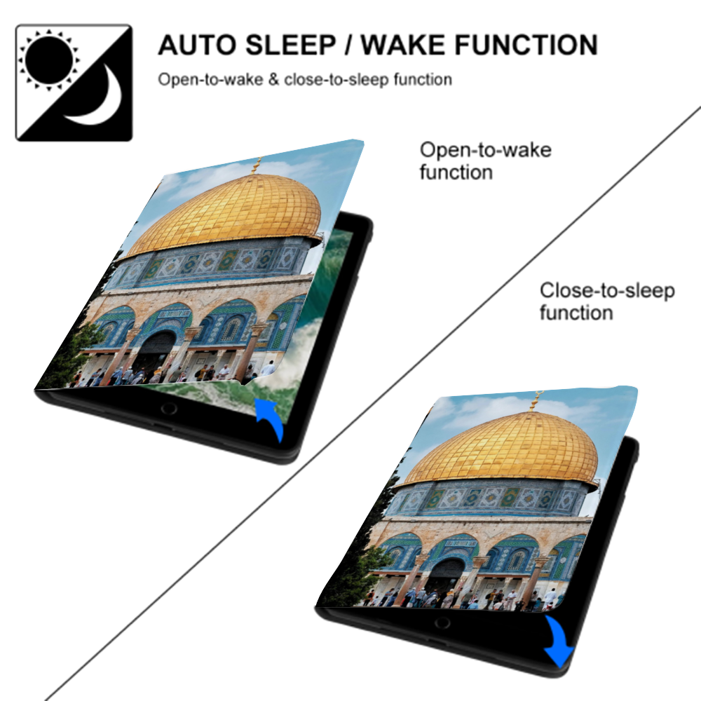 Dome of the Rock Jerusalem IPAD Protective Case without Pen Slot