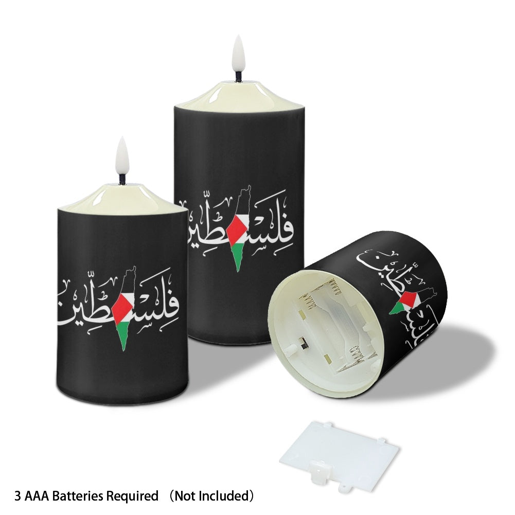 Palestinian Bullet candles (set of 3), Henna, Wedding, Home Decor