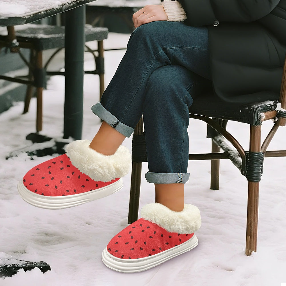 Watermelon Palestinian Solidarity Polar fleece shoes