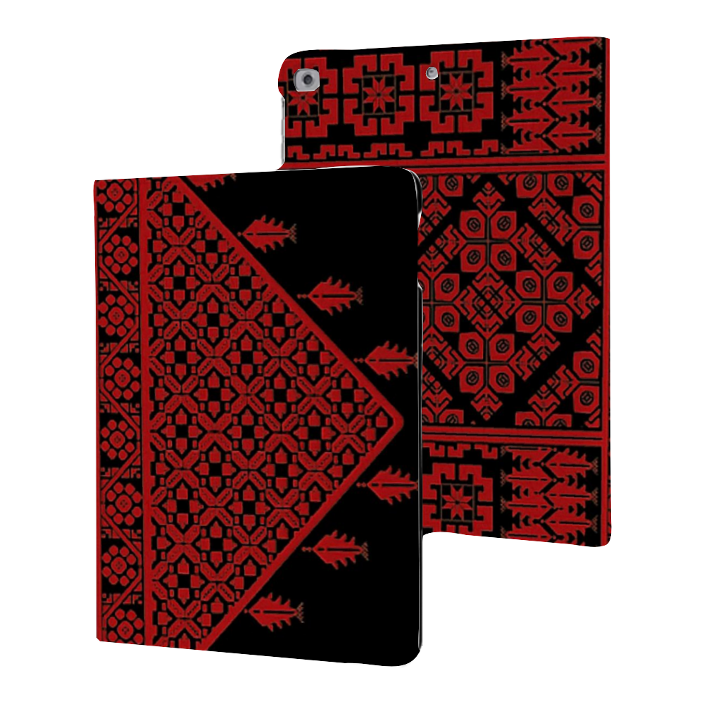 Palestinian Tatreez Print IPAD Protective Case without Pen Slot