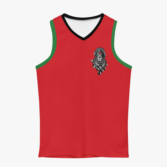 Palestinian Lion Adults Basketball Jersey, Sports shirt