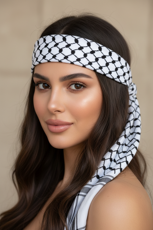 Keffiyeh Sports Dabke World Cup Tie Headband