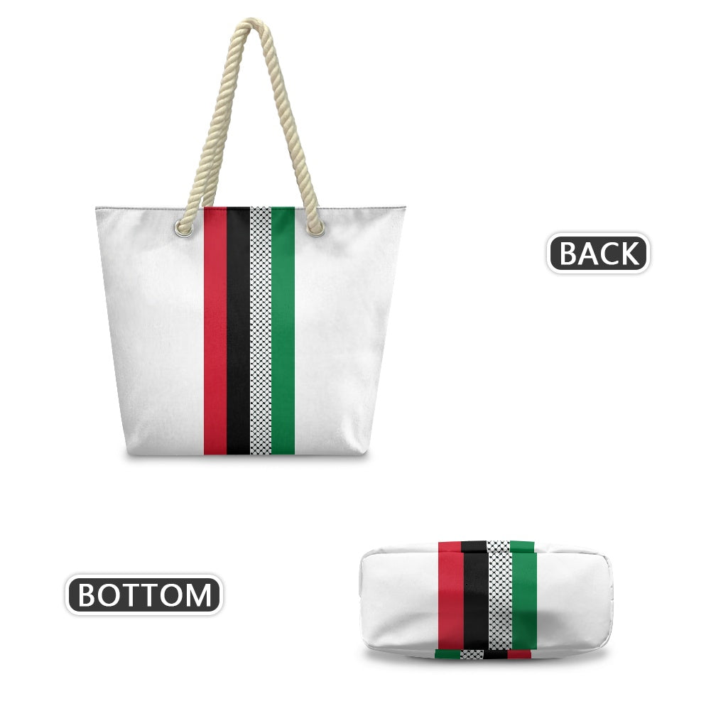 Palestinian flag Personality Beach Bag