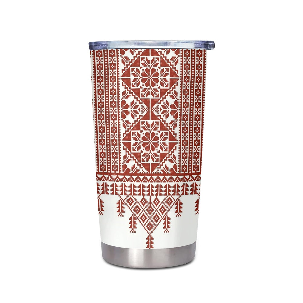 Palestinian Tatreez 20oz Tumbler