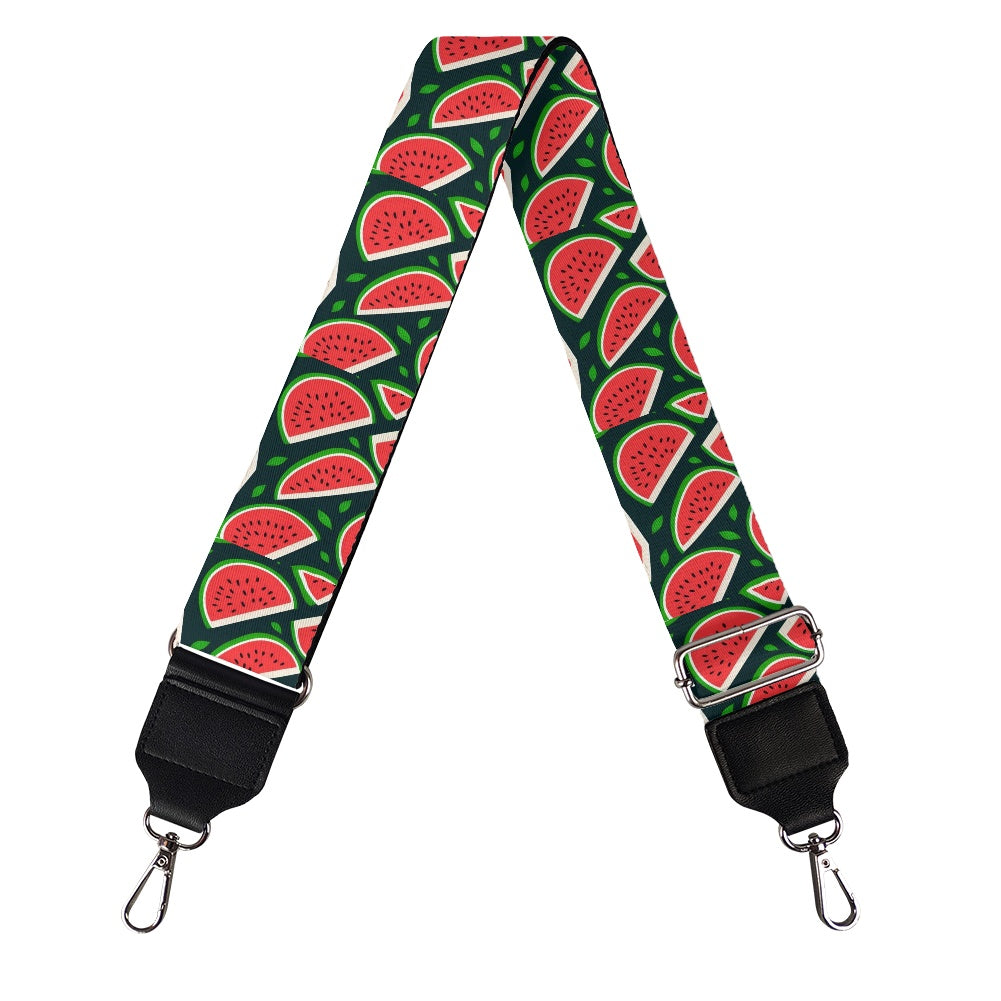 Palestinian Watermelon print bag strap