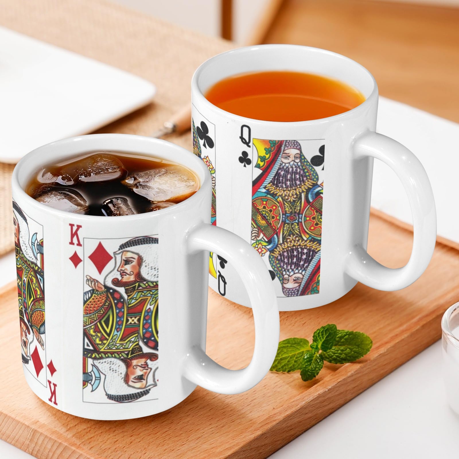 Arabian playing card mug 1