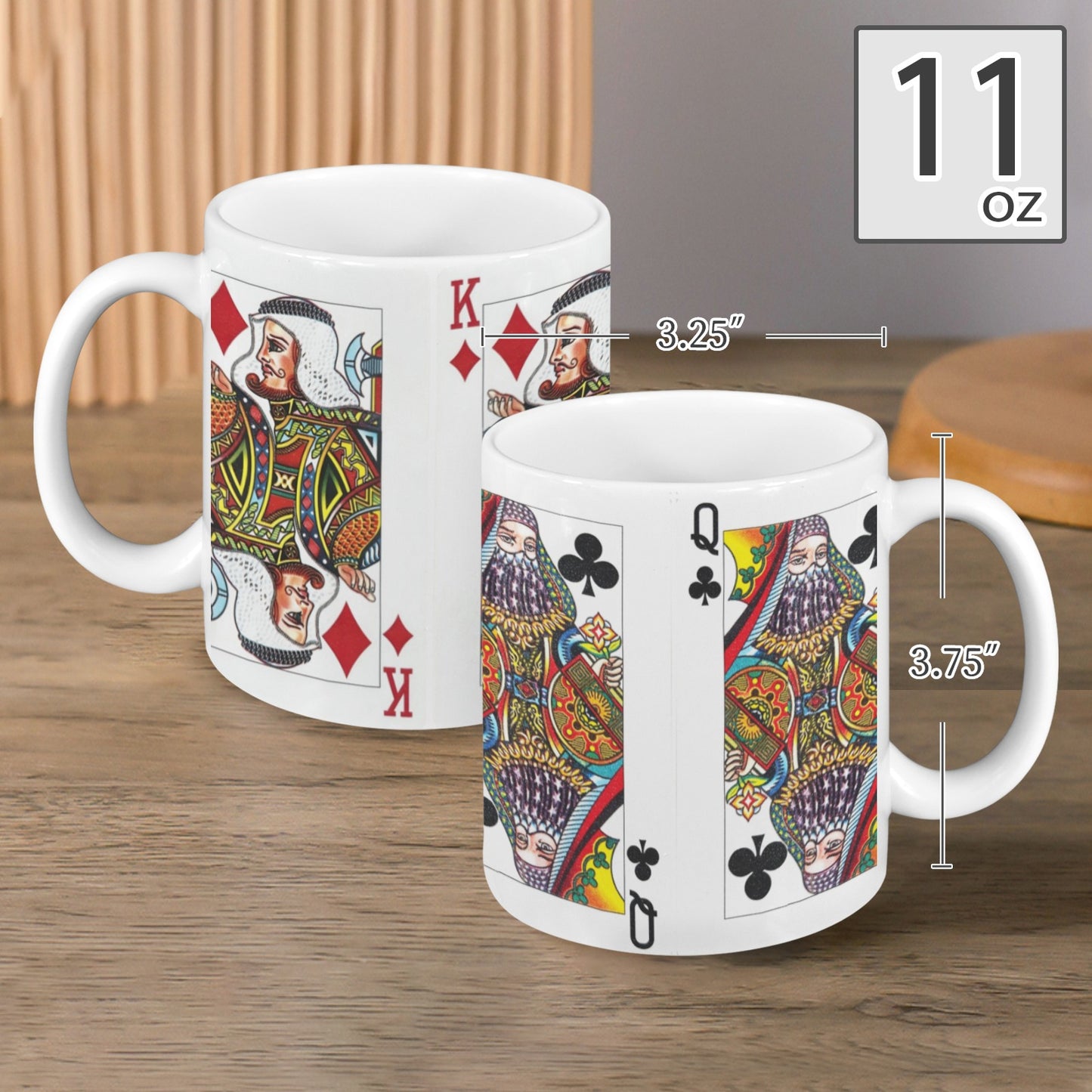 Arabian playing card mug 7