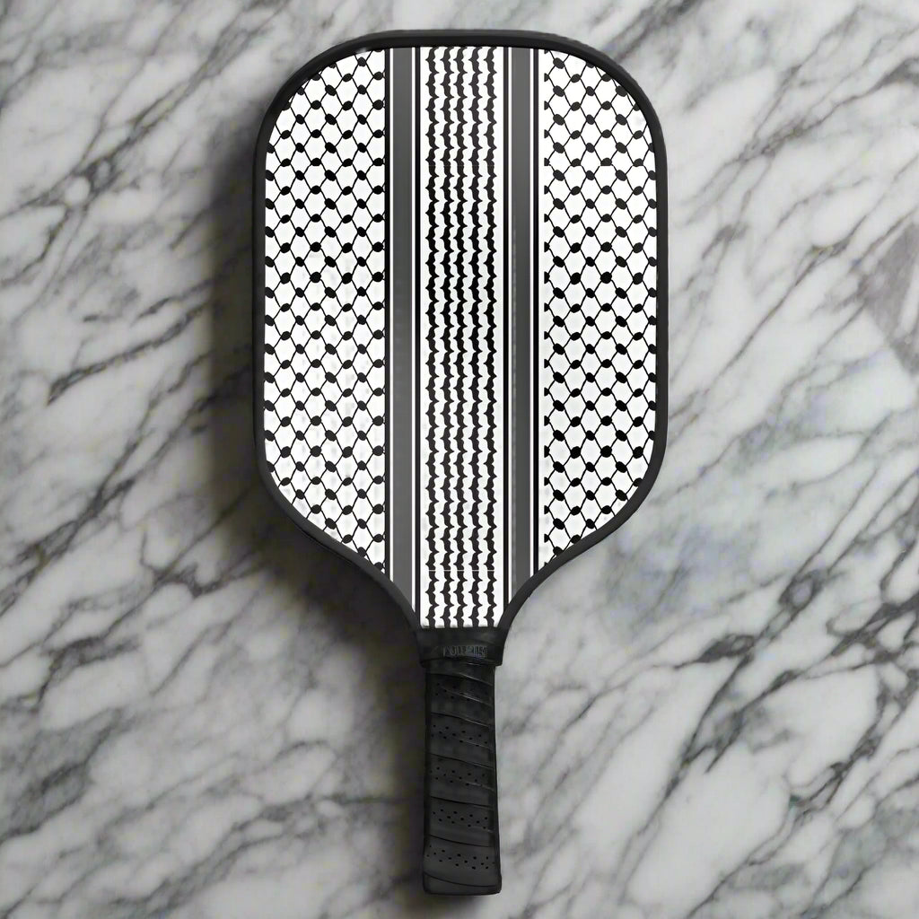 Palestinian Paddle with Keffiyeh design
