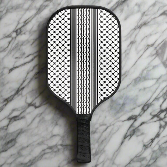 Palestinian Paddle with Keffiyeh design