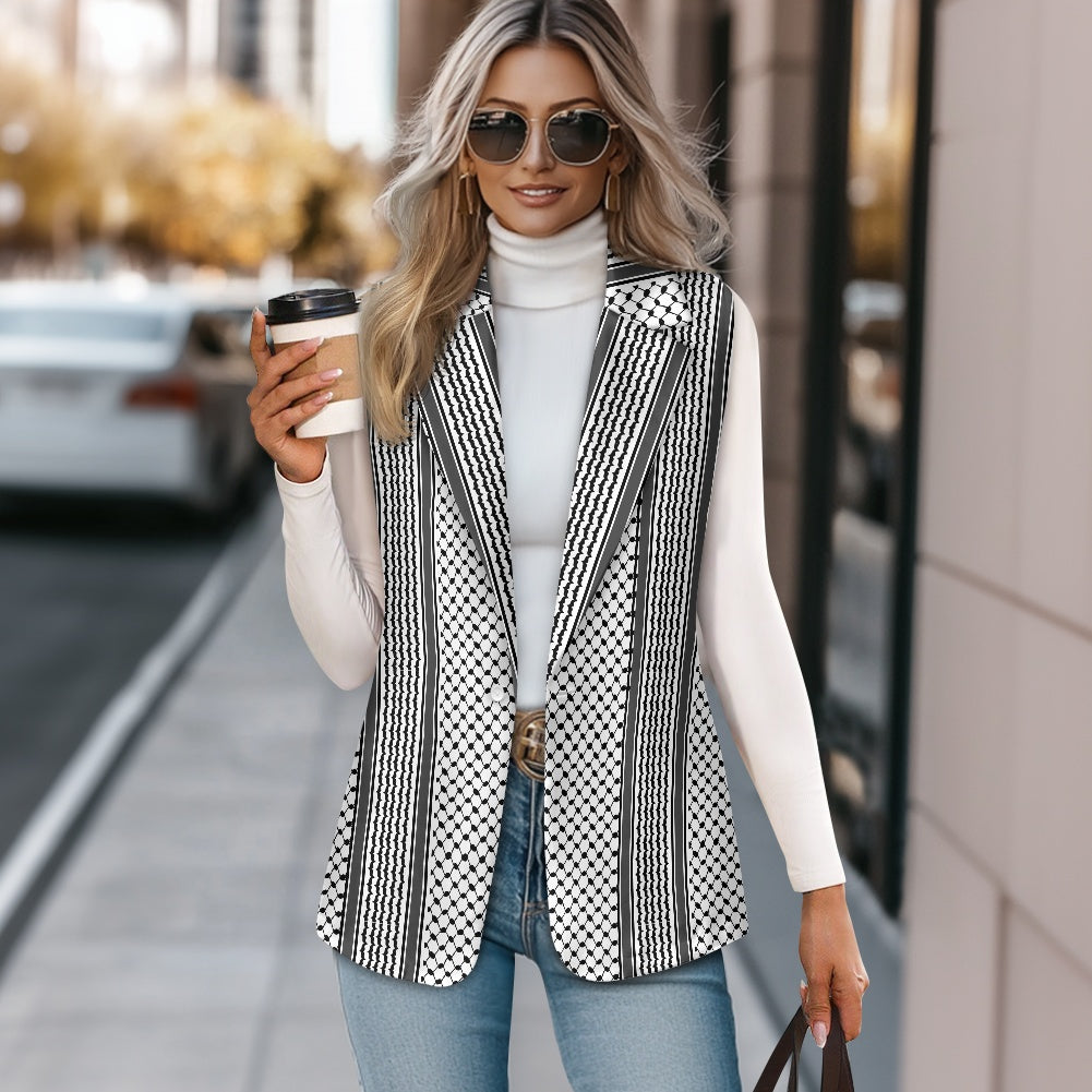 Palestinian Kuffiyeh Vest