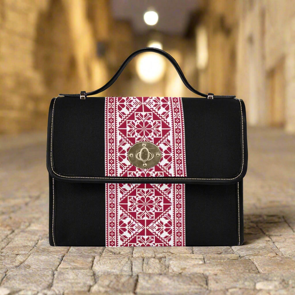 Palestinian Tatreez canvas bag 9
