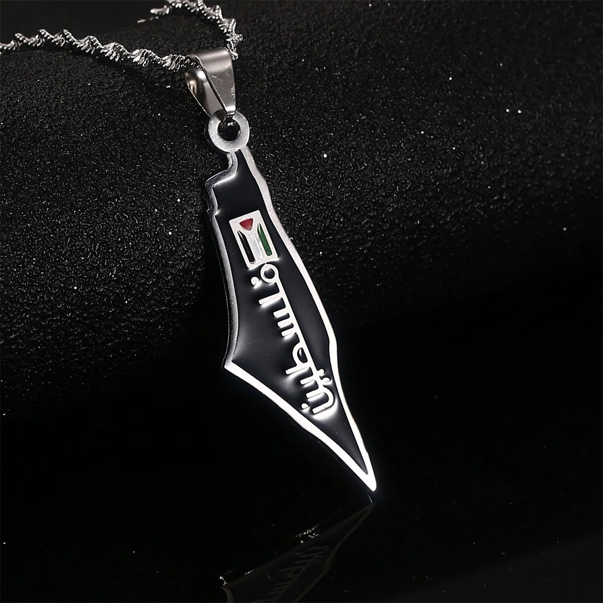 Palestine Pendant Chain Necklaces Silver Color Gold Color Jewelry