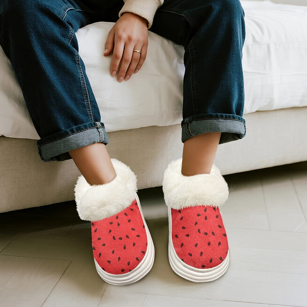 Watermelon Palestinian Solidarity Polar fleece shoes