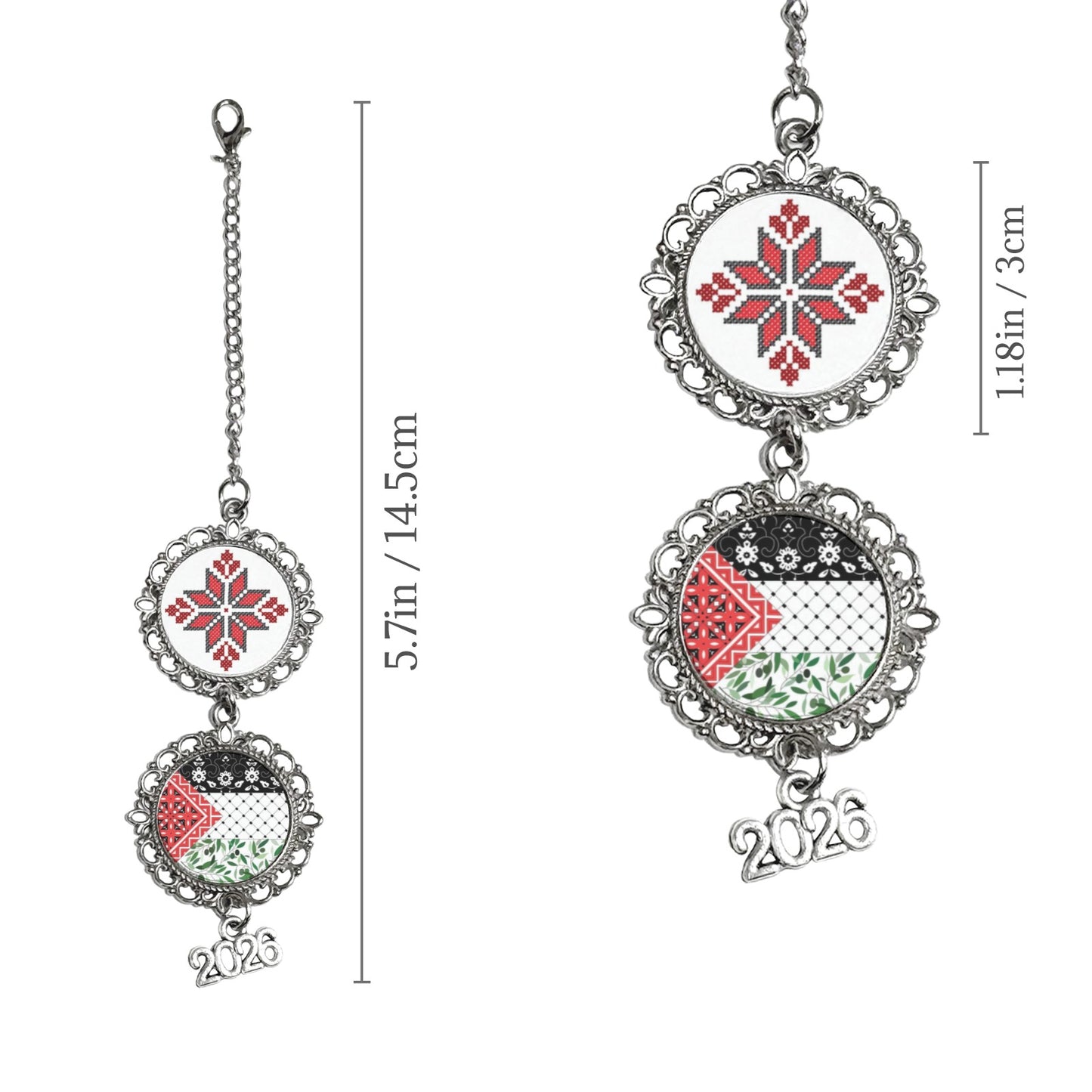Palestinian Graduation Charm | Ships from USA