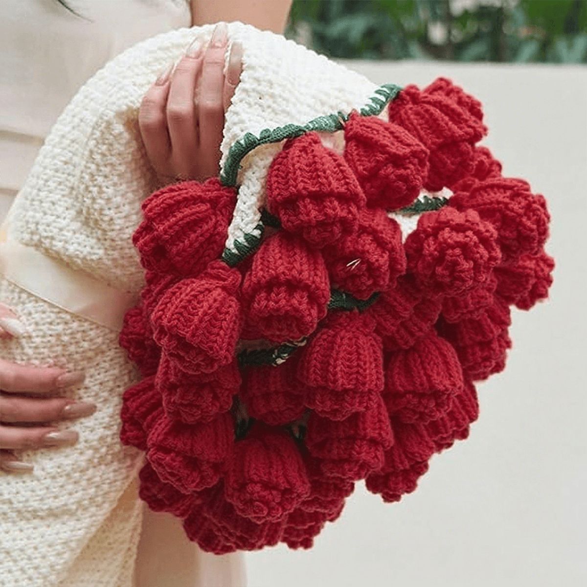 Palestinian Poppy Bouquet Blanket