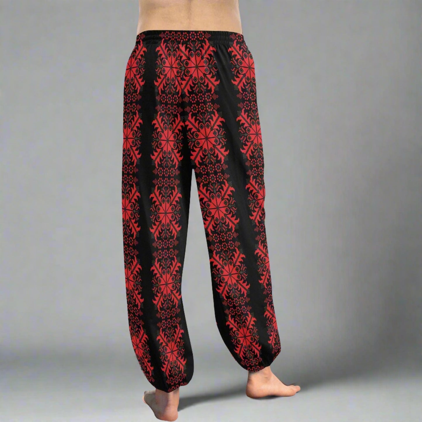 Palestinian Gaza Print Women's All Over Print Harem Pants (Model L18)