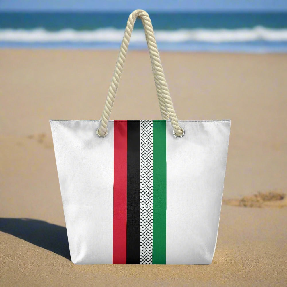 Palestinian flag Personality Beach Bag