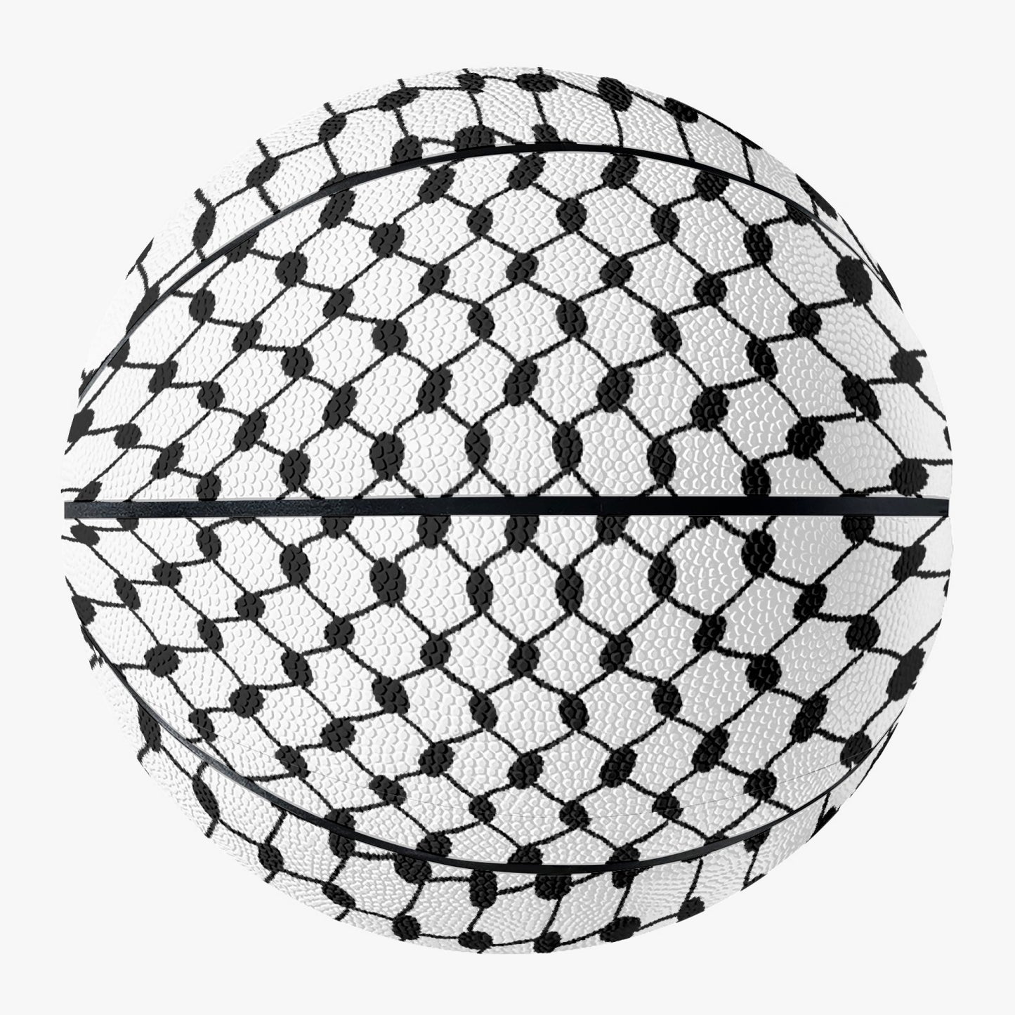 Palestinian Kuffiyeh Basketball - Eight Panel Printed