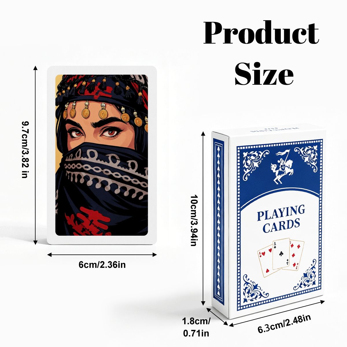 Bedouin Playing Cards (Single-Sided Design)