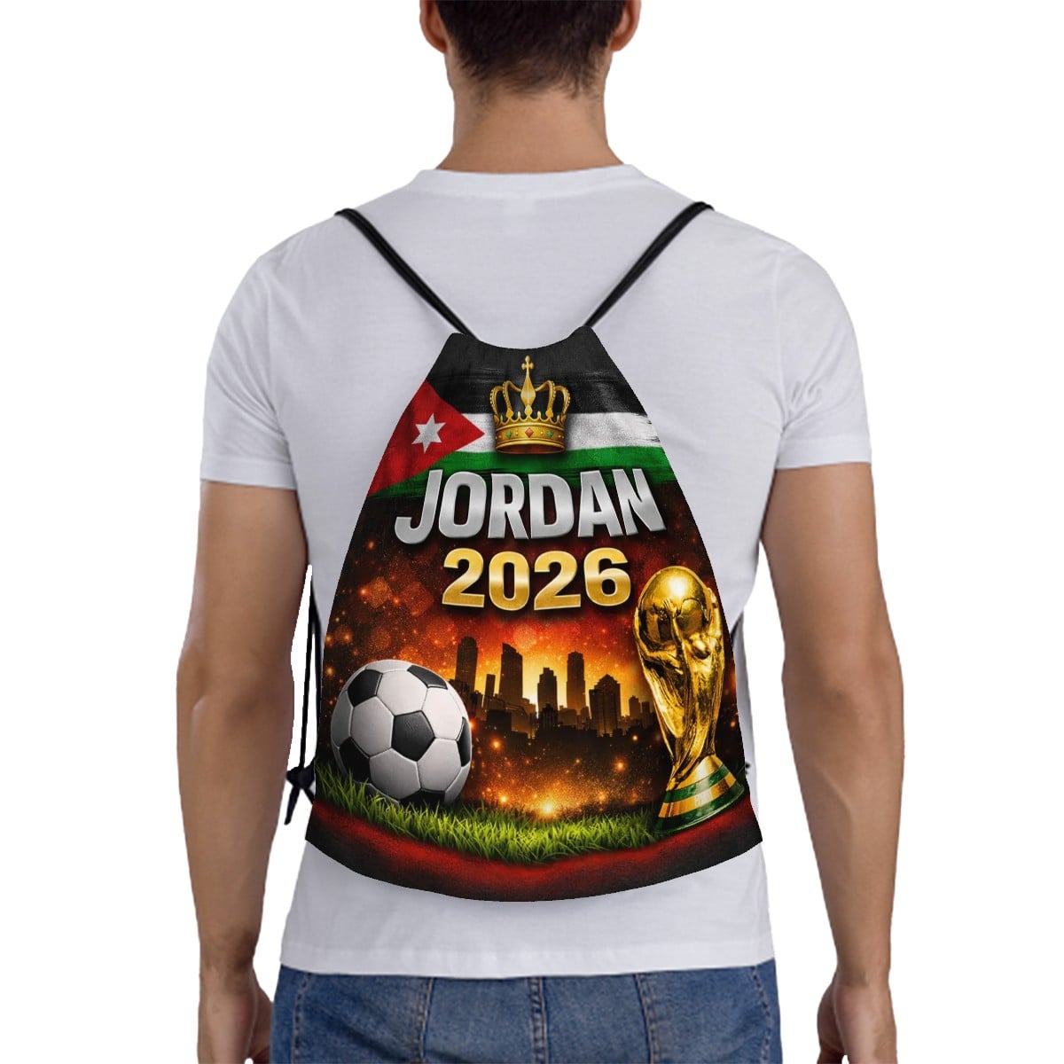Jordan World Cup 2026 Drawstring Bag