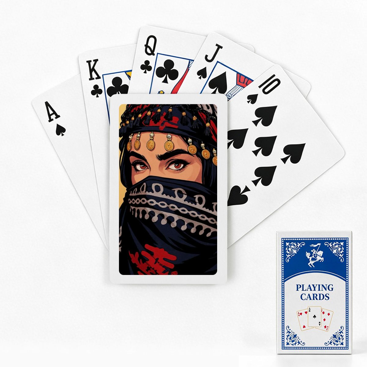 Bedouin Playing Cards (Single-Sided Design)