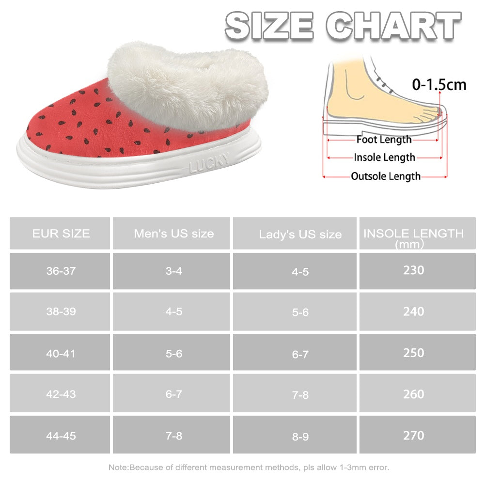 Watermelon Palestinian Solidarity Polar fleece shoes