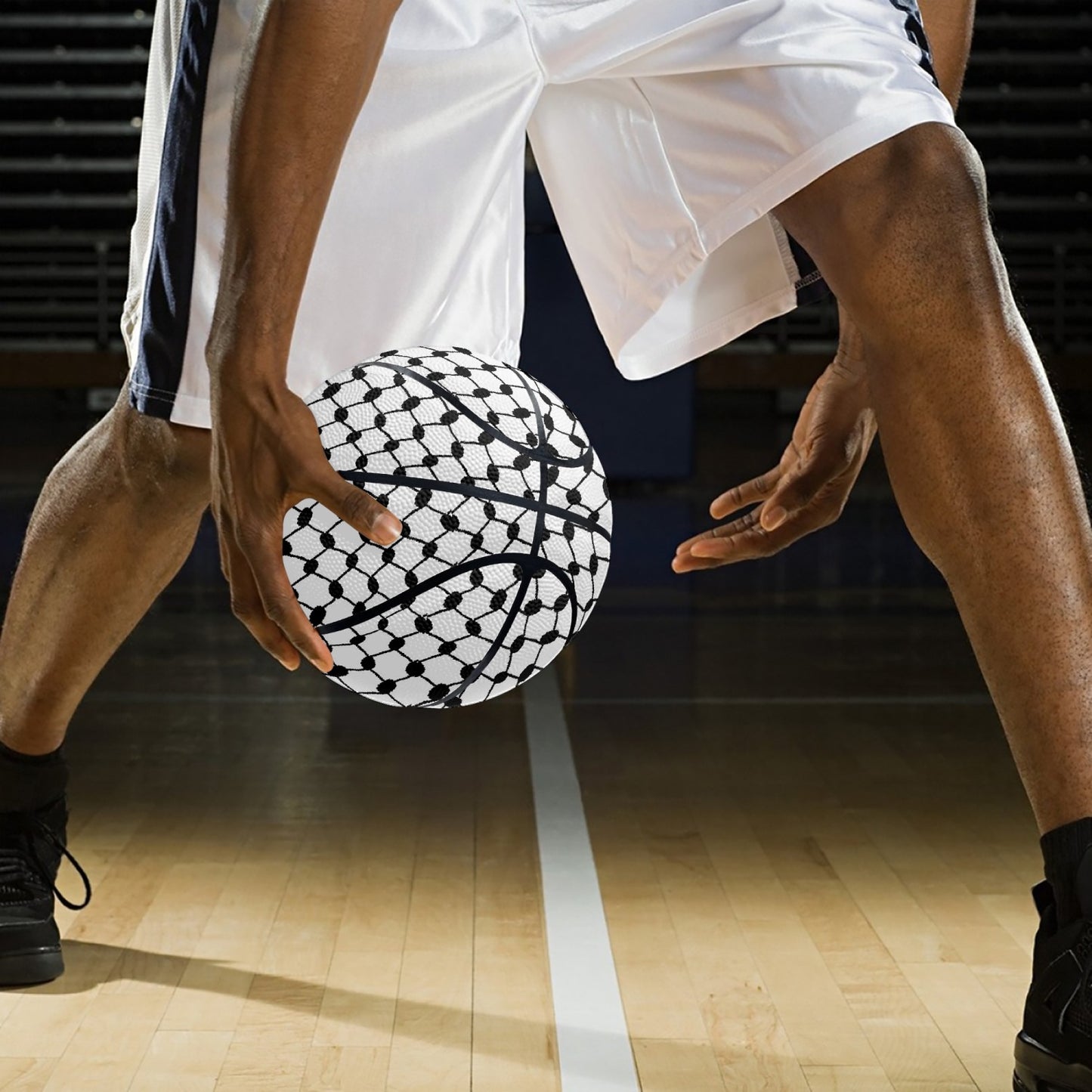 Palestinian Kuffiyeh Basketball - Eight Panel Printed