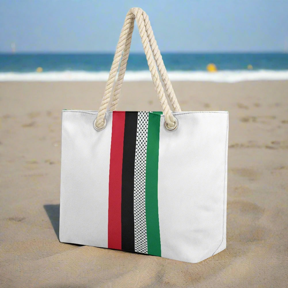 Palestinian flag Personality Beach Bag