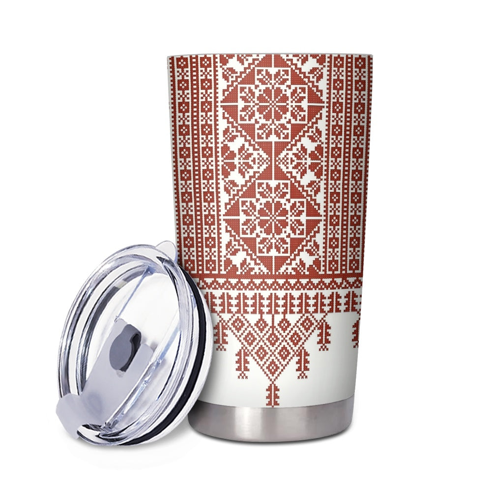 Palestinian Tatreez 20oz Tumbler