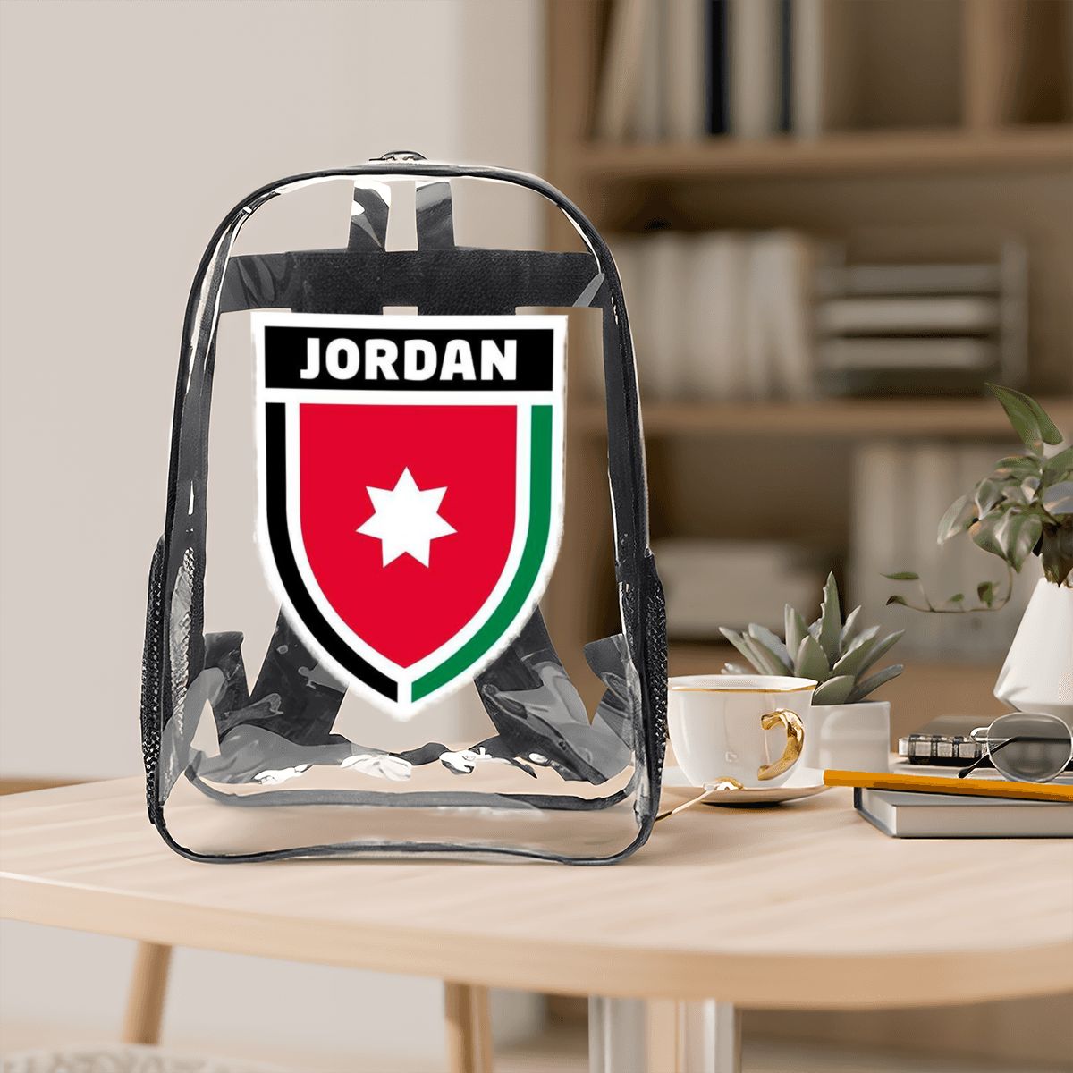 Jordan World Cup 2026 Clear Transparent Backpack