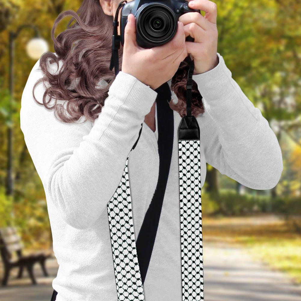 Palestinian Kuffiyeh Camera Strap