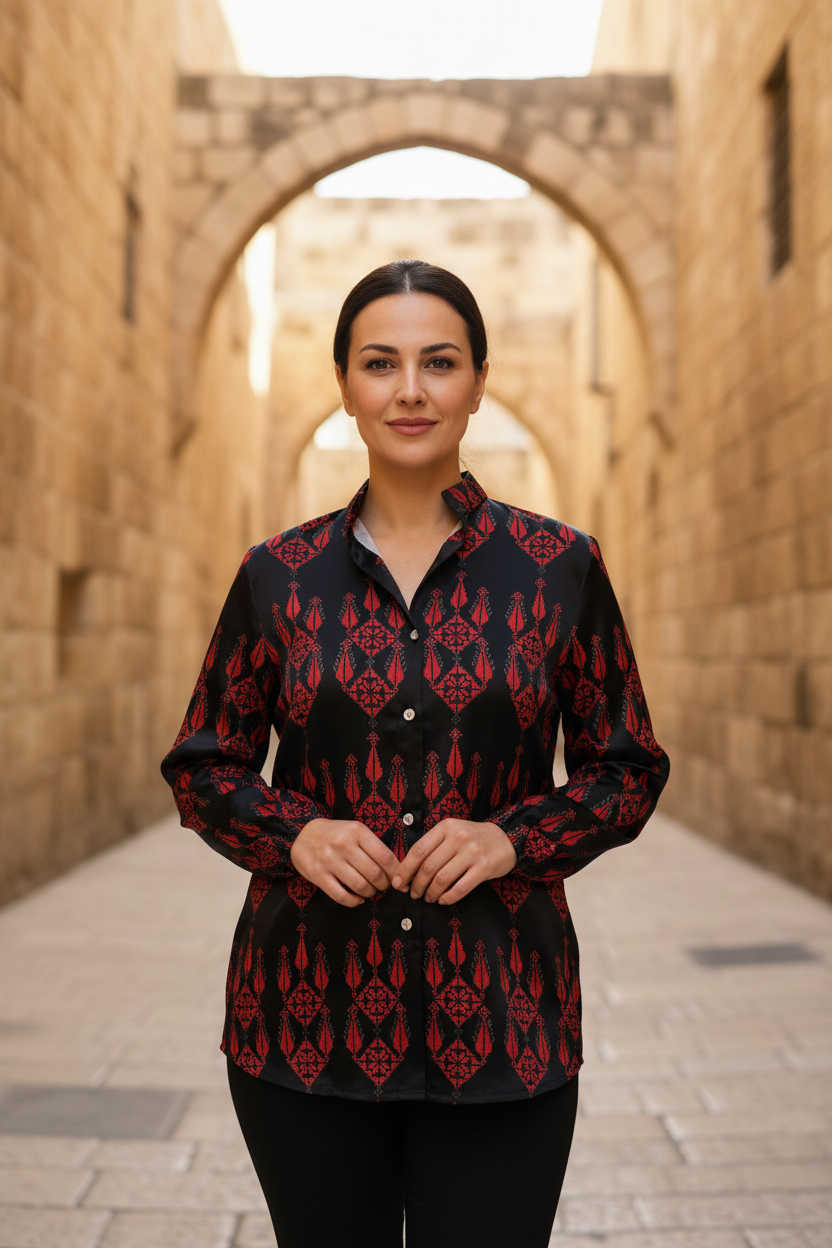 Palestinian Ramallah Women's long-sleeved shirts