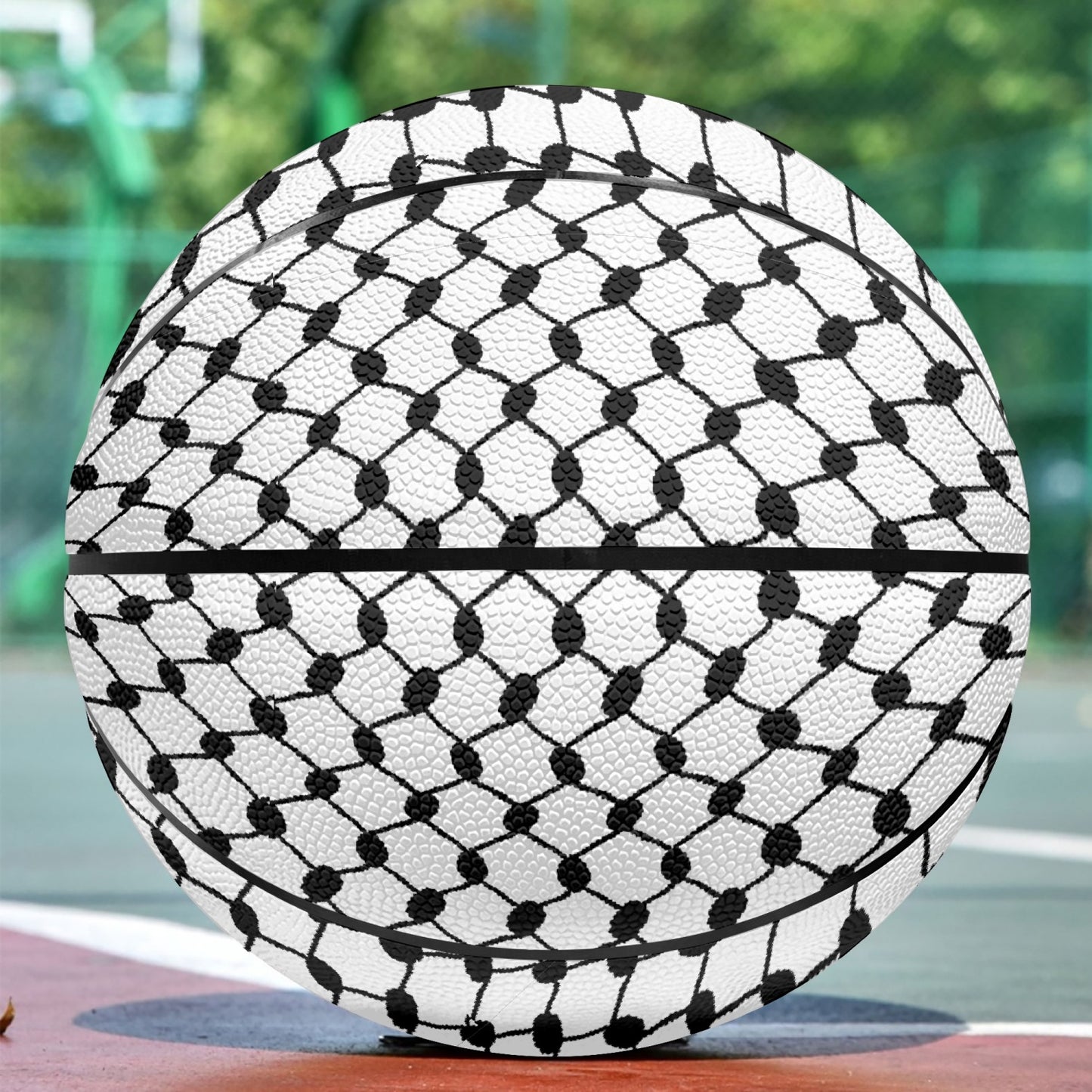 Palestinian Kuffiyeh Basketball - Eight Panel Printed