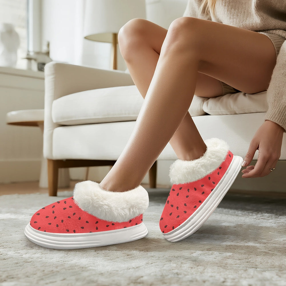 Watermelon Palestinian Solidarity Polar fleece shoes