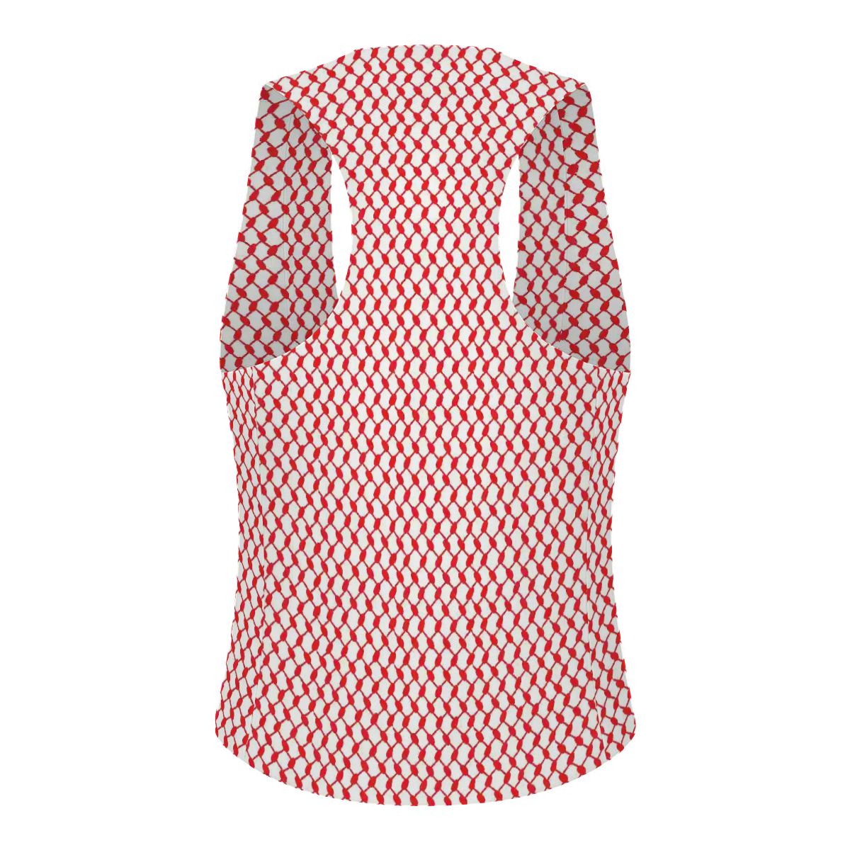 Jordanian Shemagh Keffiyeh Women's Slim Fit Suit Vest