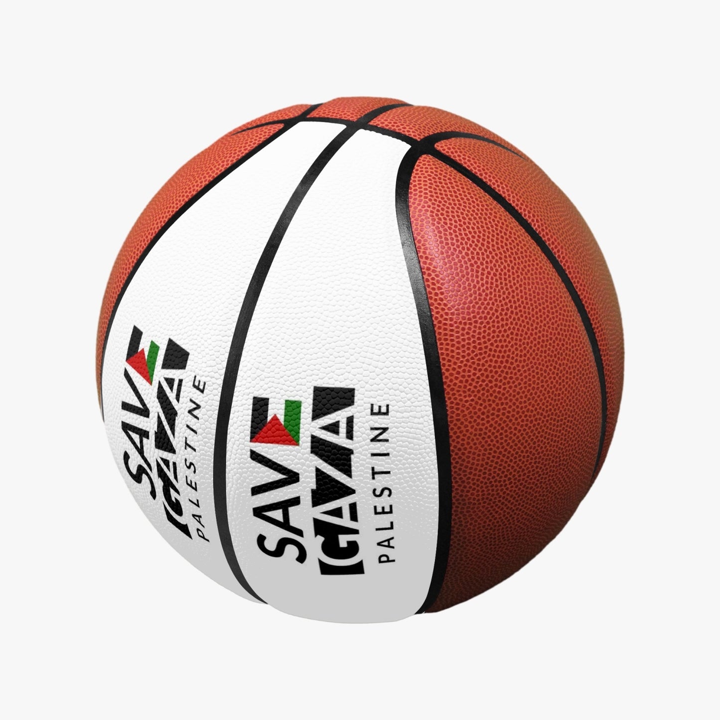 Save Gaza Basketball - 2 Panel Printed