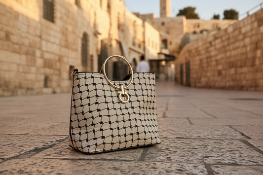 Palestinian Ethnic Keffiyeh handbag