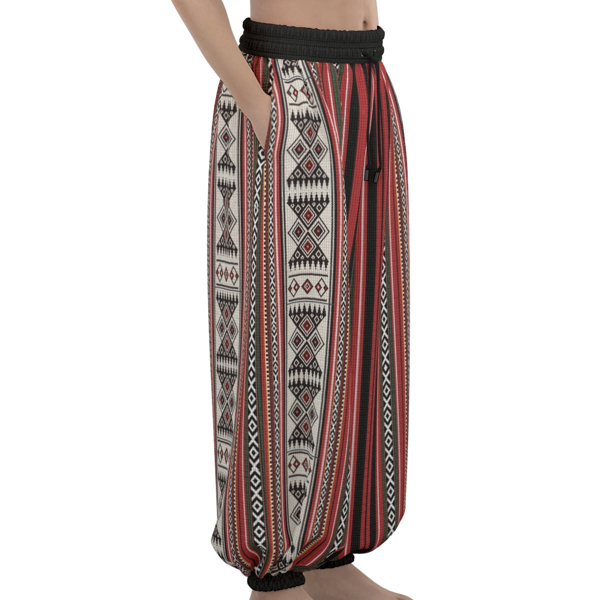 Bedouin Print Unisex Lantern Dabkeh Pants