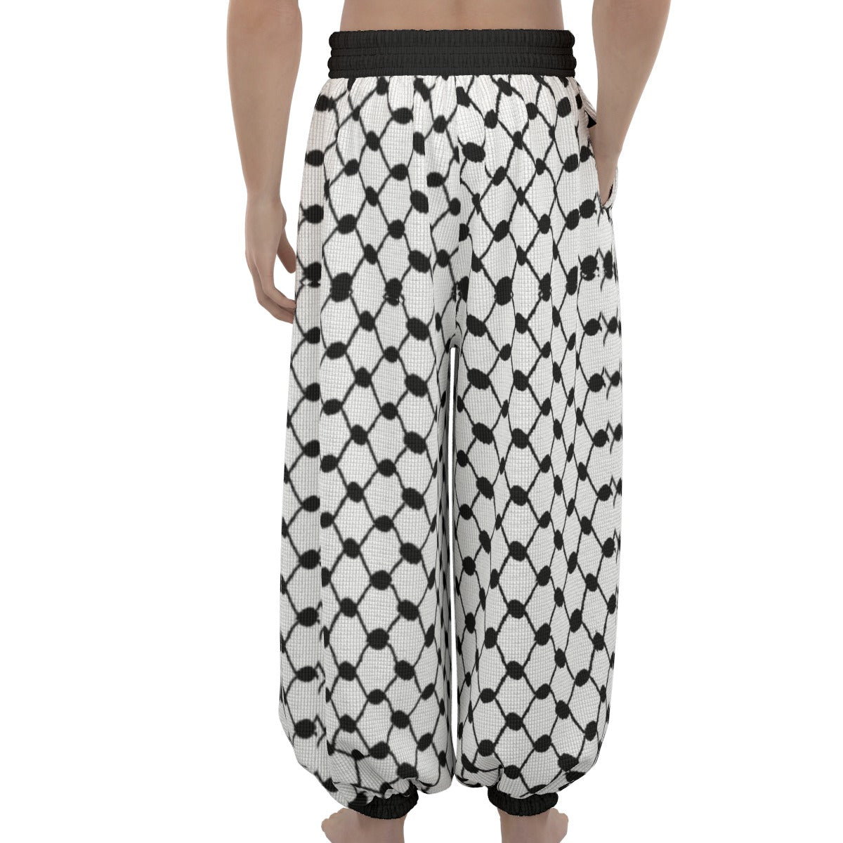 Palestinian Kuffiyeh Print Unisex Lantern Pants