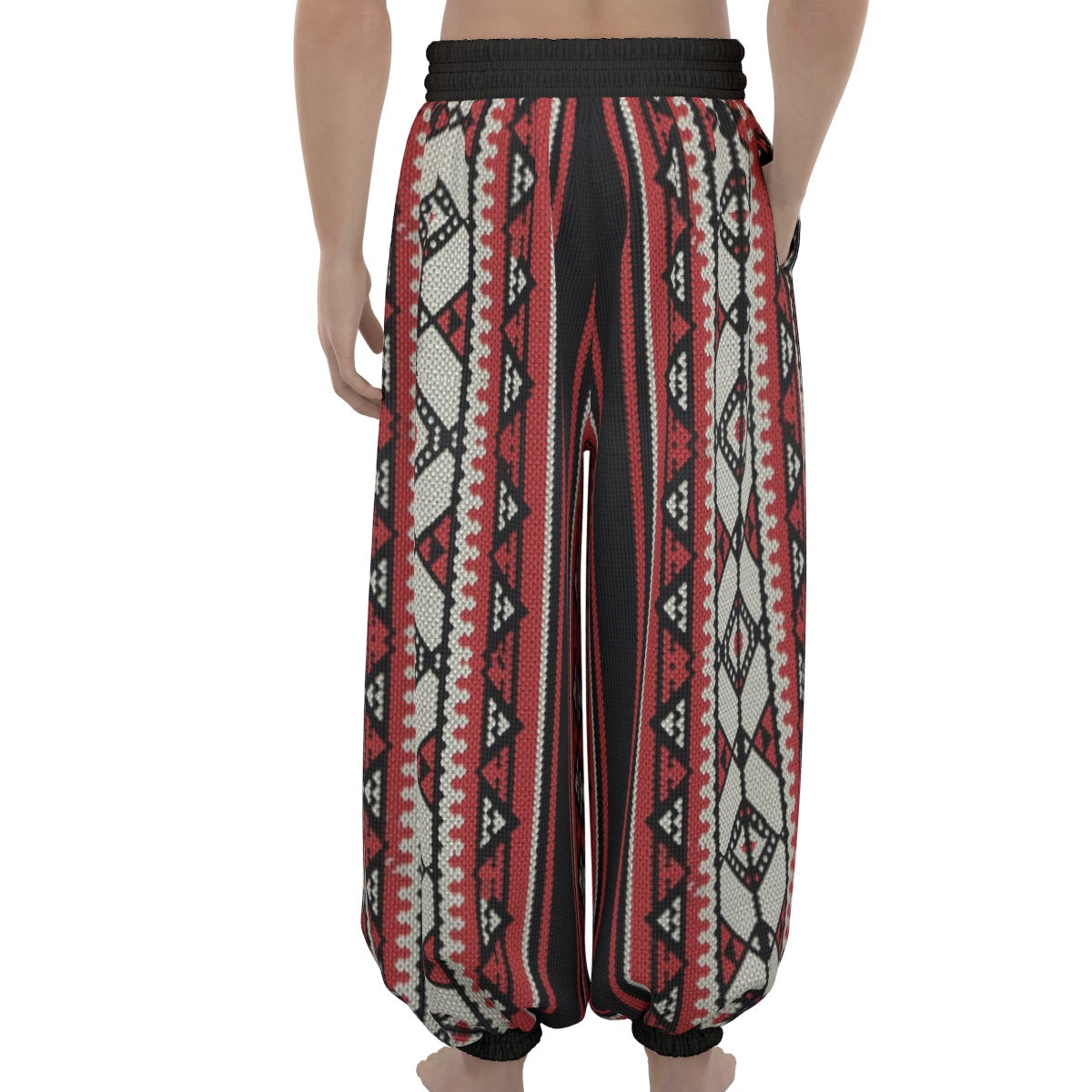 Bedouin Arabian Print Unisex Lantern Dabkeh Pants