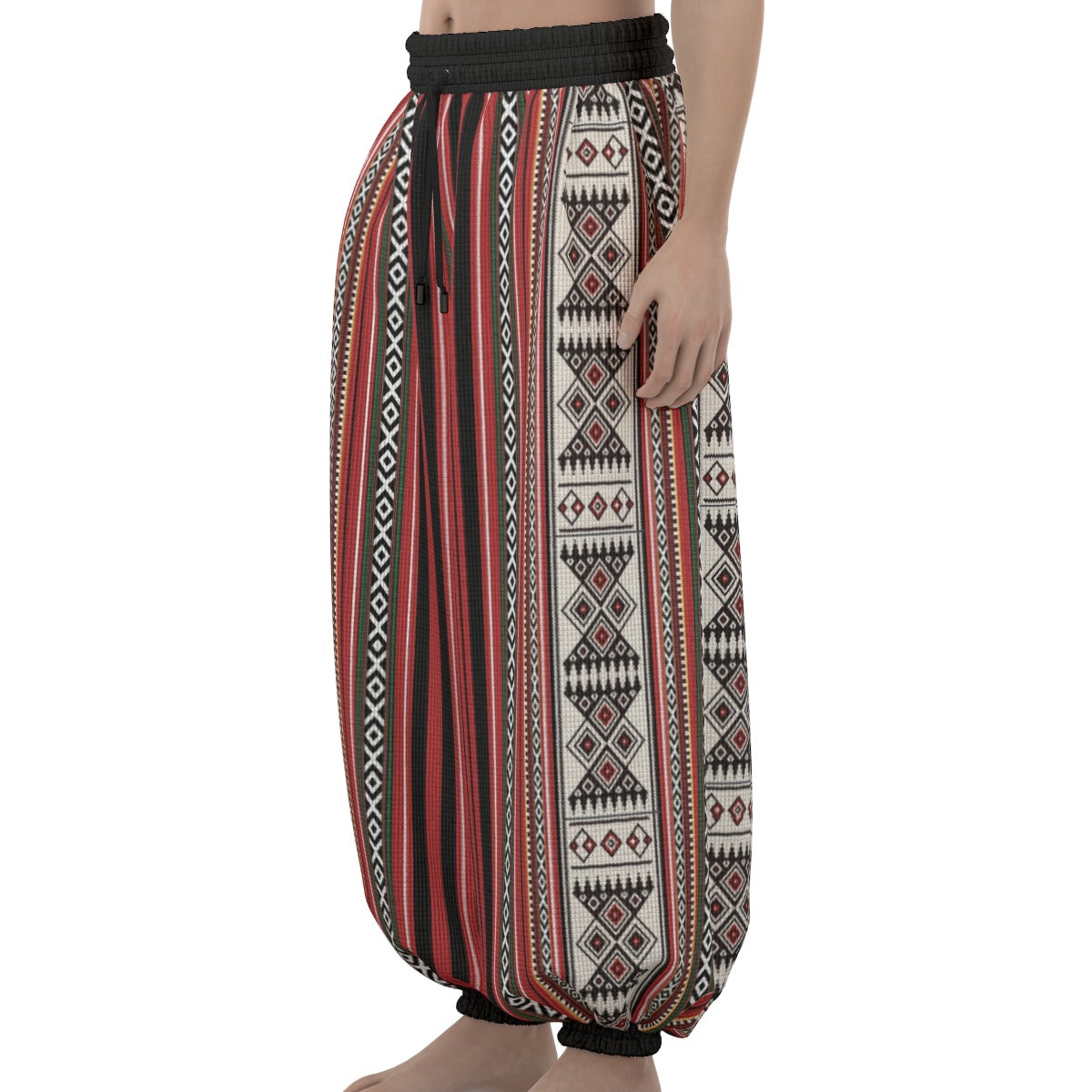 Bedouin Print Unisex Lantern Dabkeh Pants