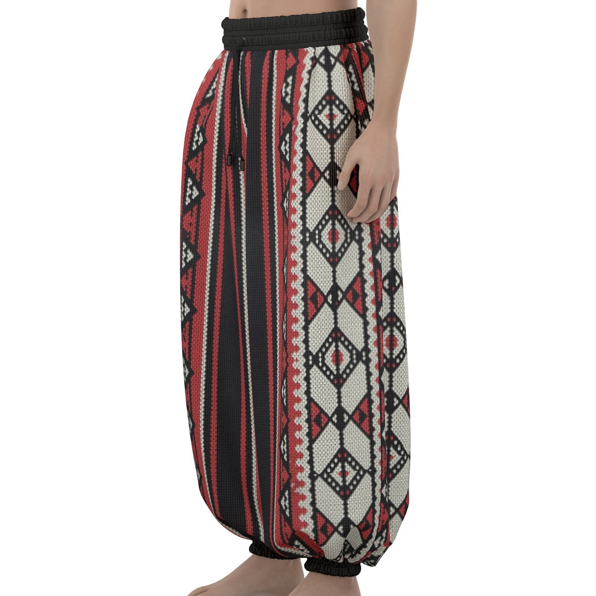 Bedouin Arabian Print Unisex Lantern Dabkeh Pants